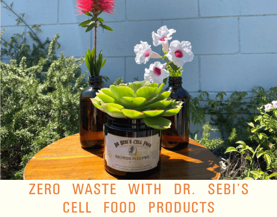 Zero Waste With Dr. Sebi's Products (May 2020) – Dr. Sebi's Cell Food - Dr. Sebi's Cell Food