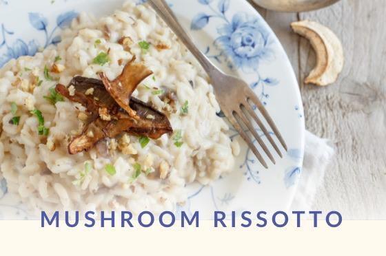 Mushroom Risotto - Dr. Sebi's Cell Food - Dr. Sebi's Cell Food
