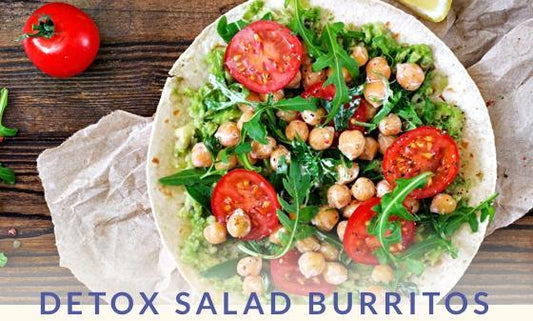Detox Salad Burritos - Dr. Sebi's Cell Food - Dr. Sebi's Cell Food