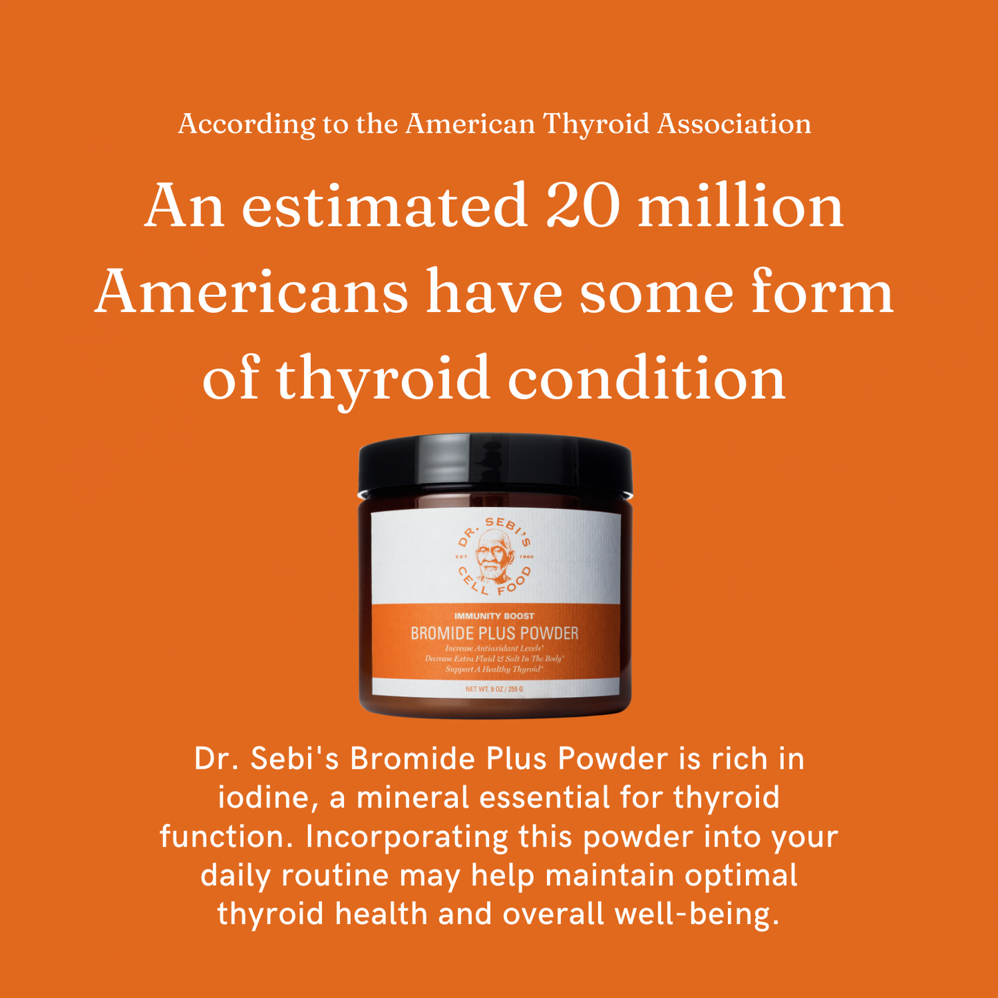 Bromide Plus Powder - Sea Moss Mineral Support