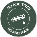 No artificial additives badge