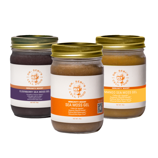 sumie　クレンジング&マッサージ 2点、モイスチャーサーバー　計3点 Dr. Sebi Sea Moss Starter Pack – Dr. Sebi's Cell Food