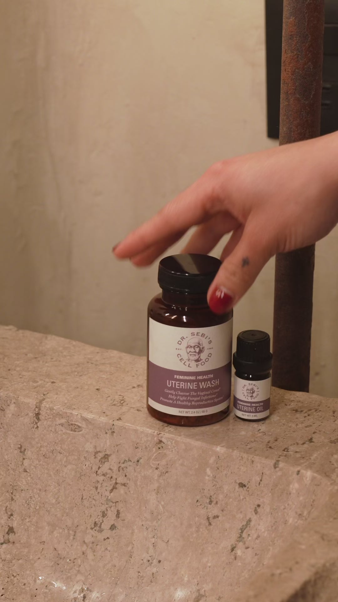 Uterine Wash & Oil – Feminine Balance & pH Support