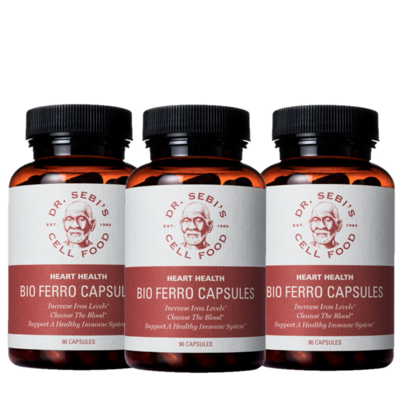 Bio Ferro Capsules (3-Month Supply)