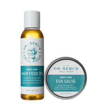 Dr. Sebi Healthy Hair & Skin Kit - Batana Oil Hair Food Oil Bottle