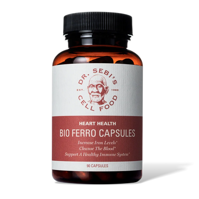 Bio Ferro Capsules - Iron-Rich Herbal Foundation